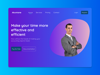 Landing Page Akuntane