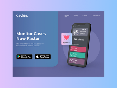 Covide Landing Page
