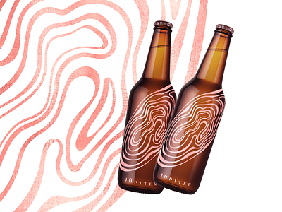 Júpiter Beer Packaging beer branding design label logo package packaging typography