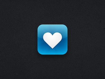 Revisions, revisions, revisions blue heart icon ios