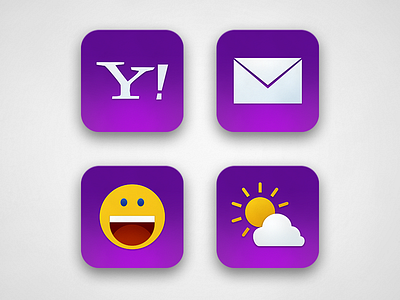 Yahoo Icons icon ios yahoo