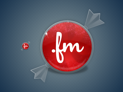SweetFM candy icon last.fm mac osx red sweetfm