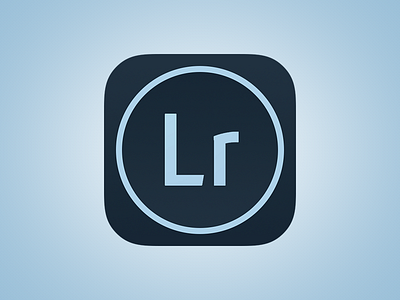 Lightroom iOS 7 icon