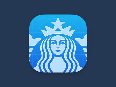 Internal build icon app beta icon ios logo siren starbucks ui