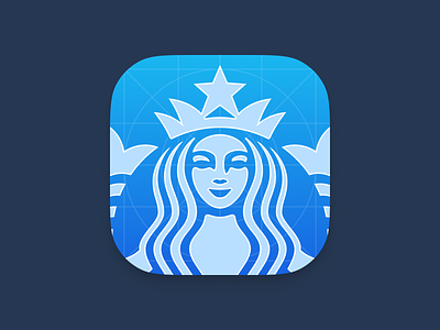 Internal build icon app beta icon ios logo siren starbucks ui