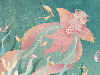 Kite Illustration Design Asian Oriental Style Art flat art