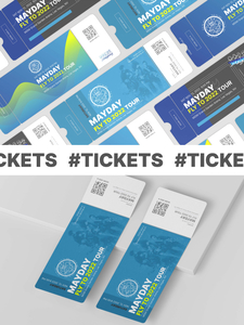 Mayday Tour Ticket Design  五月天好想好想見到你北美演唱會門票設計by Yuting L. on Dribbble