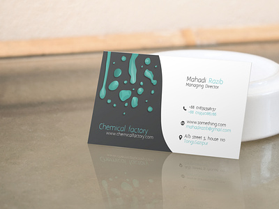 Chemical Company Business Card