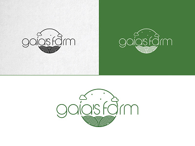 Gaia's Farms Logo Design