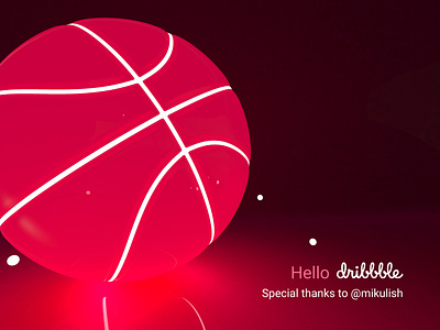 Hello Dribbble!