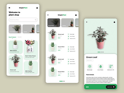 Plant Shop - Mobile Application