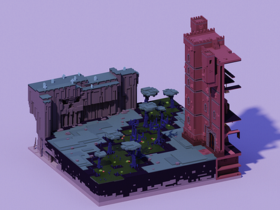 Voxel World - The Undead Swamp