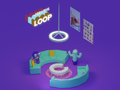 "Join the Loop" Sample App Intro Screen