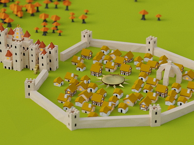 Hoodrick City for Battle of Polytopia Game of Thrones Intro