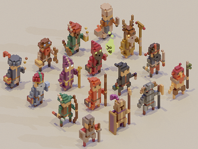 Adventure Mini-Figs - Character Classes