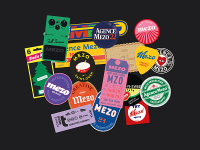 Stickers badge beer colors design fonts funny graphic design illustration logo logoype parody pastiche pedal print rice stickers ticket typography