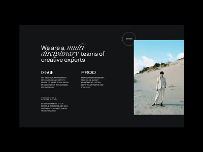 Mezo Website design minimal typography ui web