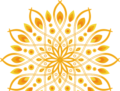 elegant gold mandla art awesome beautiful design elegant flat illustration mandala art meditation modern yoga zen