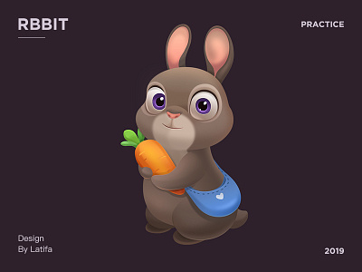 rabbit design illustration