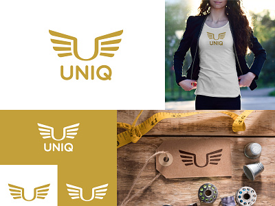 Uniq Logo Design a logo adobe branding clothing clothing brand clothing design elegant elegant logo logo logo design logo designer logodesign logodesigner logodesignersclub logodesigns monogram