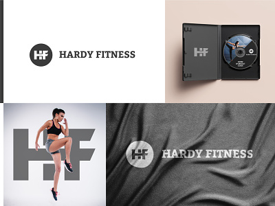 Hardy Fitness Logo Design