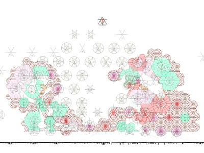 Organic grouth structure system II architecture design illustration