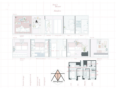 Ana's house elevations 1 architecture creativity design furniture design illustration interior