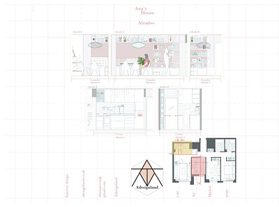 Ana's house elevations 4 architecture creative design creativity design furniture design illustration interior