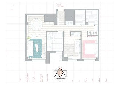 Ana's house Plan architecture creative design design furniture design illustration interior