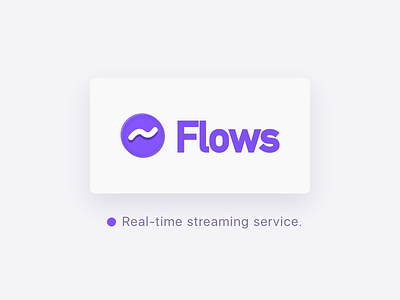 Real Time Streaming Service. china chinese flows purple realtime service video