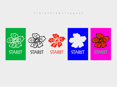 STARUT Logo process iterations logo logo design process