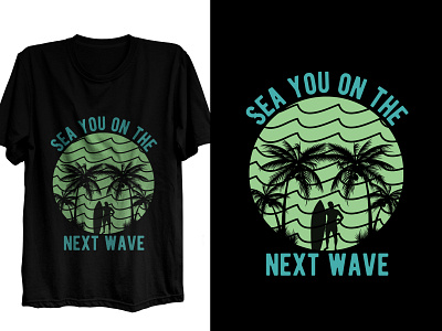 Summer Vacation T-shirt design