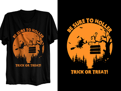 Vintage halloween, horror, spooky tshirt design