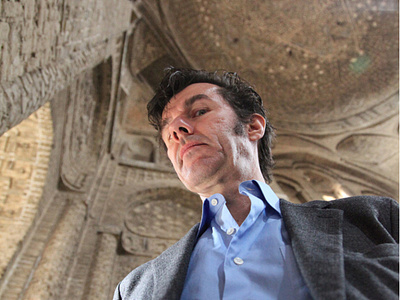 Stefan Sagmeister in Iran - Isfahan, photo by Onish Aminelahi