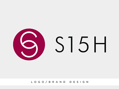 S15H Logo & Brand Design branding design flat icon logo minimal typography vector