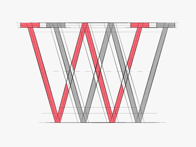 Wrong Way Monogram design lettering monogram typography