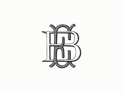 Evan Baehr Alter monogram design graphic letters logo monogram