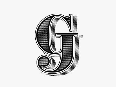 GJ Monogram logo monogram