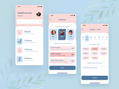 Beauty Bar - Booking App