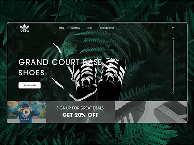 Adidas Originals - Landing Page