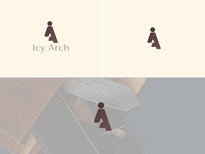 Letter A + I logo combination. Icy Arch