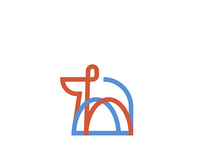 Lama branding flat graphic design icon logo mini minimal