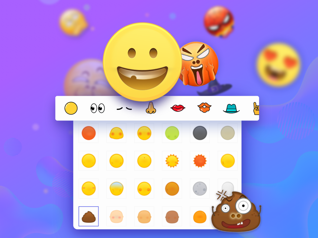 TYPANY KEYBOARD——Emoji Maker by yawen on Dribbble