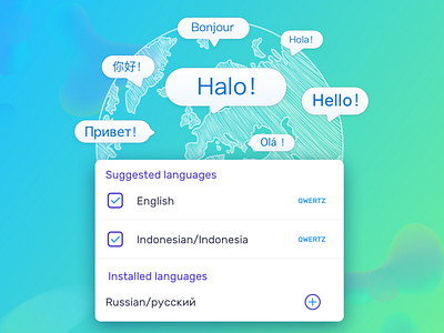 TYPANY KEYBOARD——Languages design illustration 插图 设计