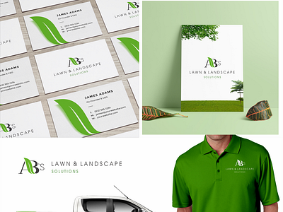 AB's Lawn & Lanscape Solution Logo