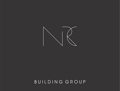 NRC Building Group Logo alphabet calligraphy creative design font future futuristic letter logo logotype simple technology text type typeface typography vector