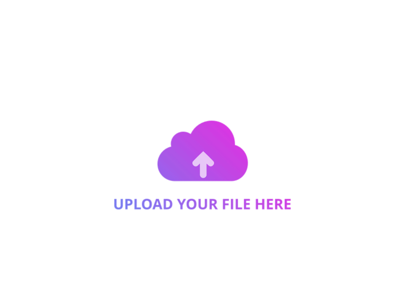 Daily UI #031 file upload animation check cloud daily ui file file upload purple ui upload ux