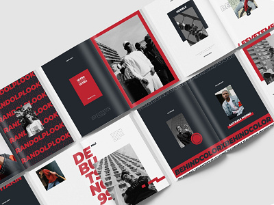 ULTRA Street Editorial Imagebook a4 adobe branding catalog catalogue clean editorial fashion indesign lookbook magazine minimalist modern print print design printable printing professional street template