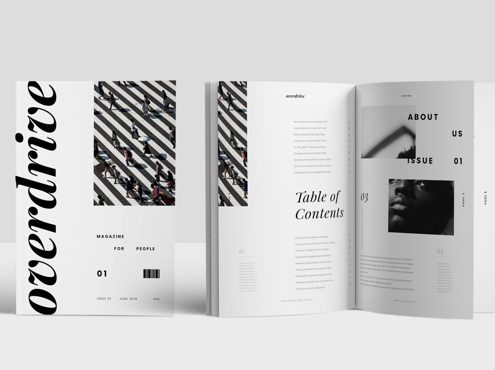 Magazine by PrintMe on Dribbble