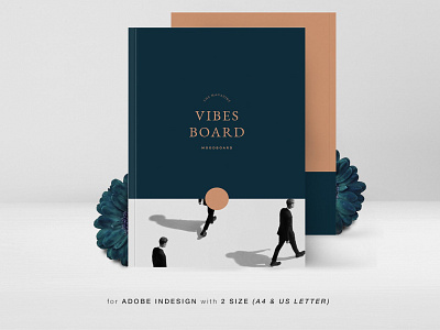 Vibes Moodboard Magazine a4 adobe advertising branding catalog catalogue clean fashion indesign lookbook magazine minimalist modern print print design printable printing professional template us lettter